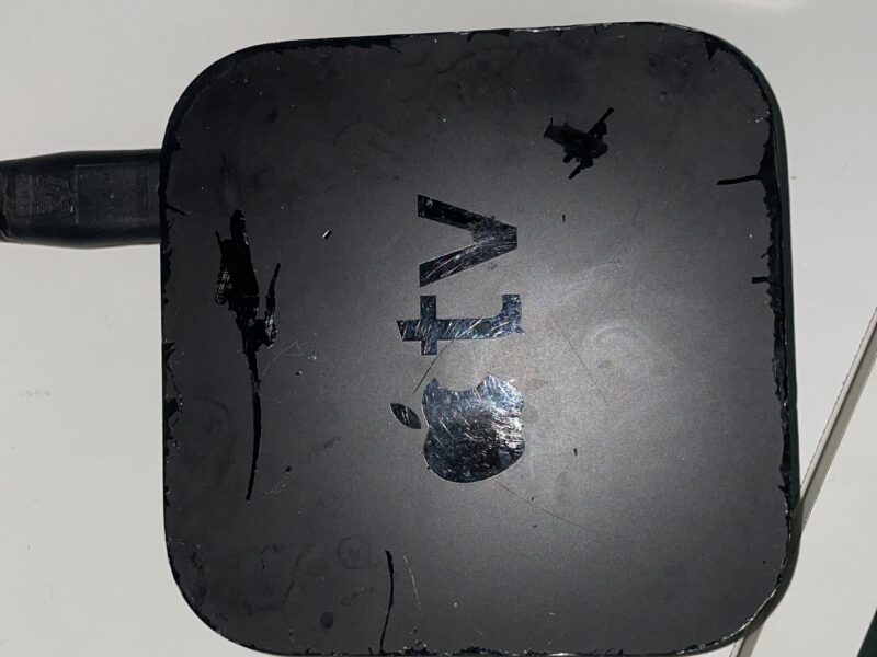 Apple TV media streamer